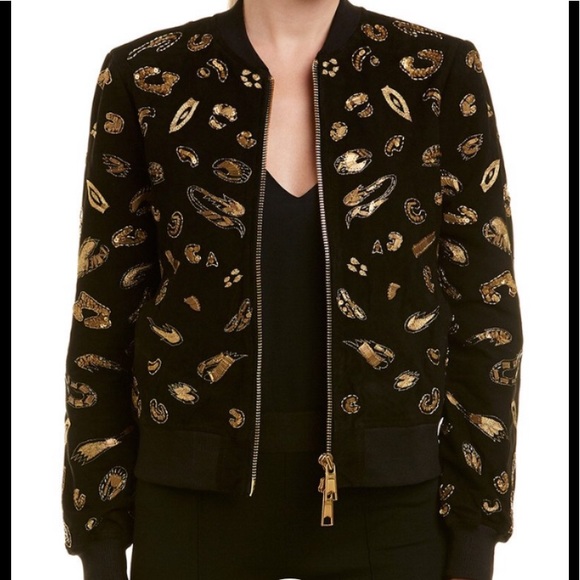Rachel Zoe Fate Suede Jacket - Picture 1 of 2